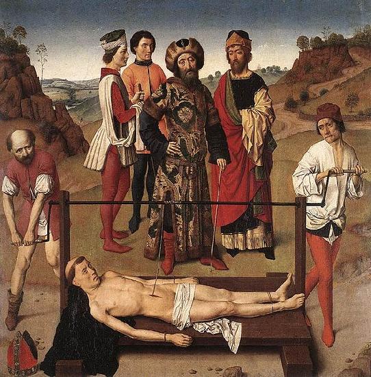 Martyrdom of St Erasmus, Dieric Bouts